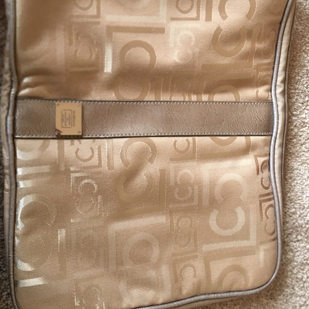 Gold laptop bag